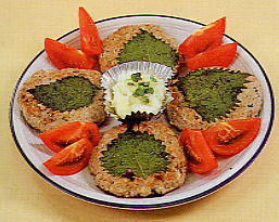 トビウオのシソの葉焼き
