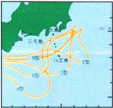 図1 黒潮流路のタイプ