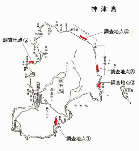 図1 調査地点