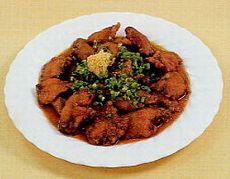 トビウオの揚げ煮