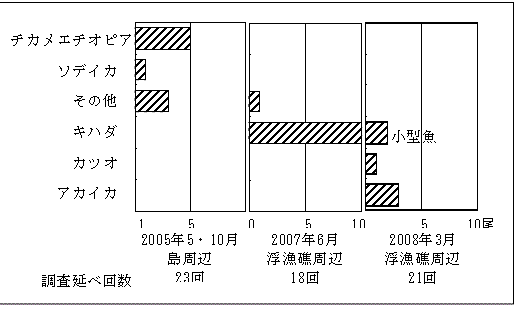 立て縄操業結果