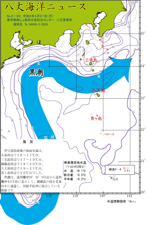 八丈海洋ニュース4月27日