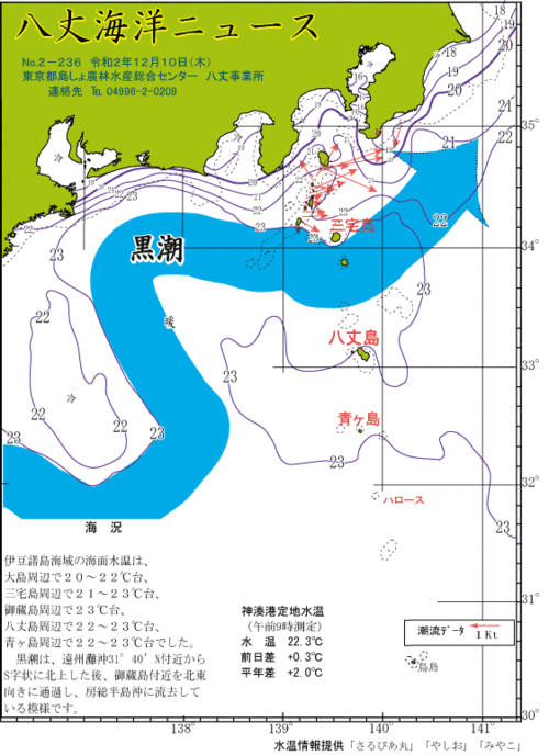 2020年12月10日八丈海洋ニュース