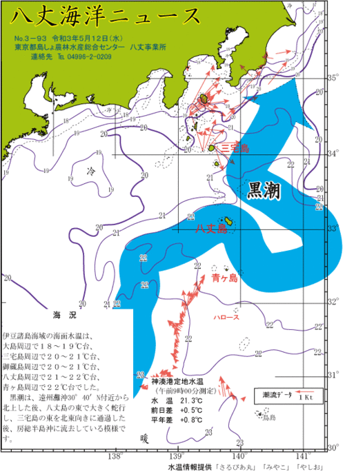 2021年5月12日八丈海洋ニュース