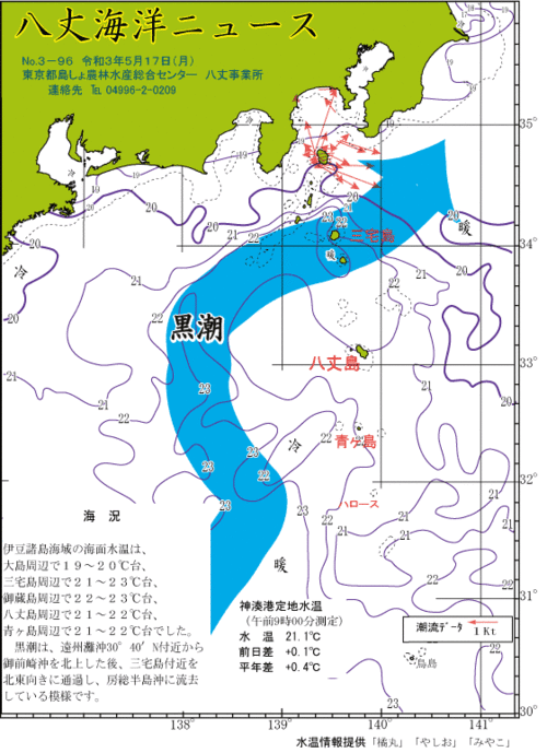 2021年5月17日八丈海洋ニュース