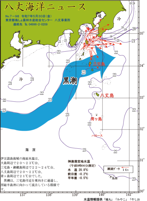 2025年5月30日八丈海洋ニュース