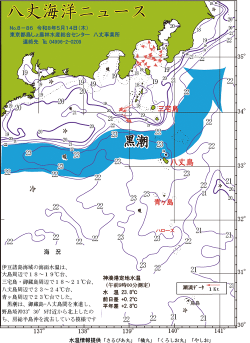 2026年5月14日八丈海洋ニュース