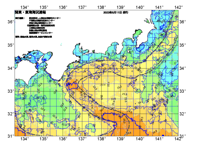 海の天気図2023年6月11日